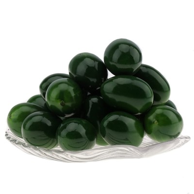 30pcs Foam Mini Fake Olives Artificial Fruit Decor for Kitchen & Events