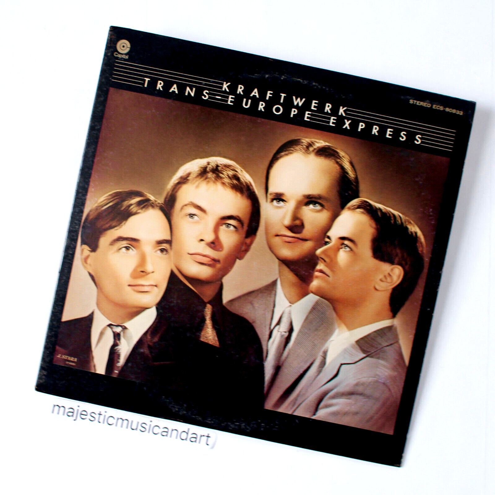 7” Kraftwerk Trans-europe Express / Europe CL15917PROMO CAPITOL UK Vinyl プロモ /00080 NEAR MINT ORIGINAL 1977 KRAFTWERK TRANS-EUROPE EXPRESS VINYL