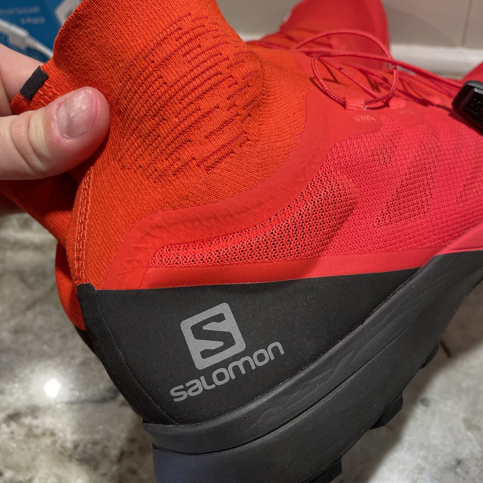 Salomon S/Lab Sense 8 SG US Men's Size 13 Outdoor Shoes Running Hiking  Red/Black: купить с доставкой из США, цена 17 884 руб - (133993593711)