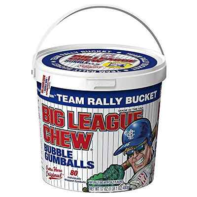 Big League Chew - Original Bubble Gum Flavor + 80pcs Individually Wrapped
