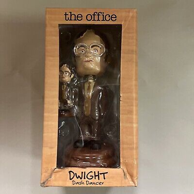 The Office Double Dwight Dash Dancer Bobblehead 5'' Tall Figure Damaged Box