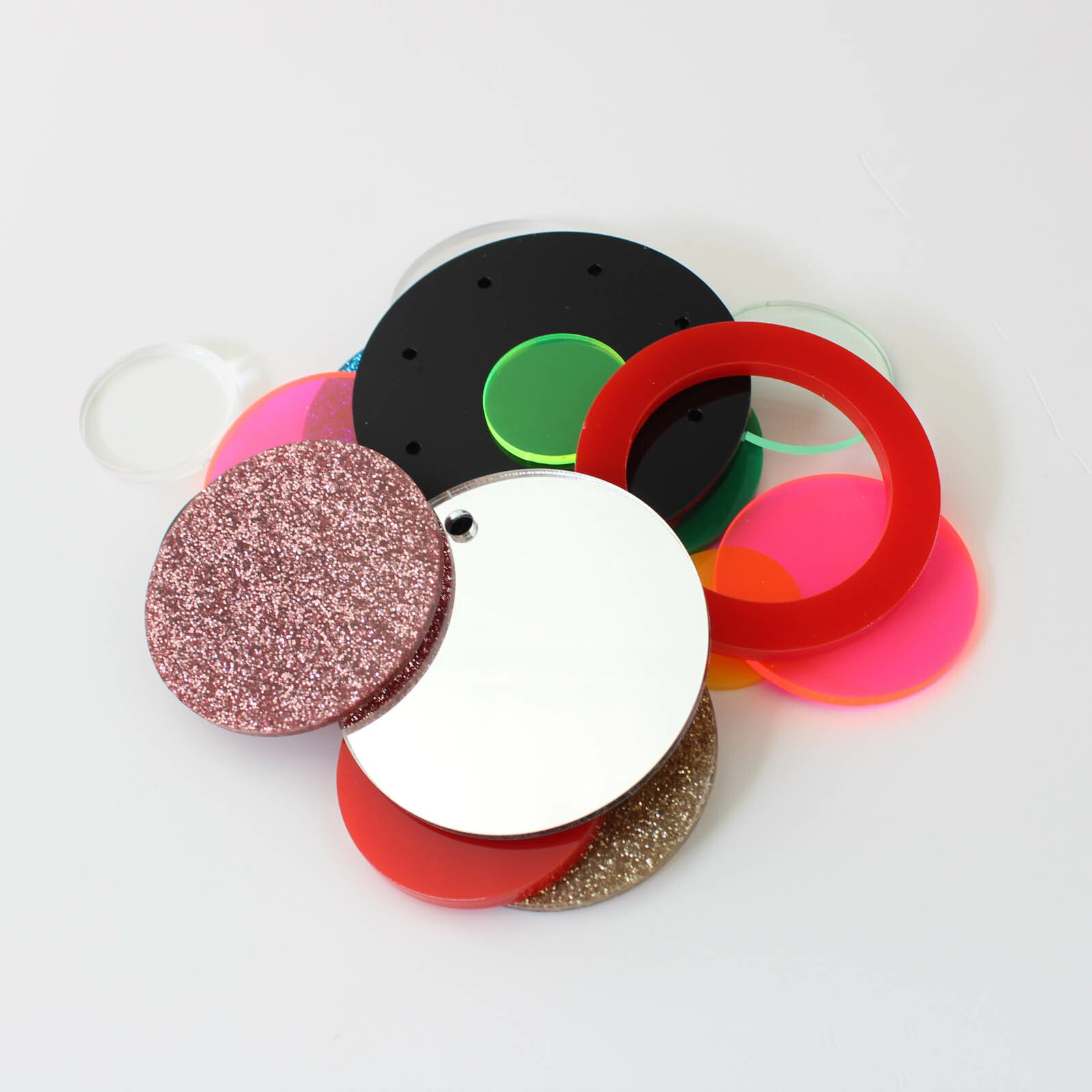 Perspex Black Plastic Circles / Laser Cut Acrylic Disc FREE CUSTOM SIZE CUT eBay