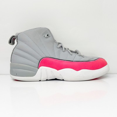 

Nike Girls Air Jordan 12 Retro 510816-060 Серые баскетбольные кроссовки Кроссовки Размер 2.5Y, Серый, Air Jordan 12 Retro