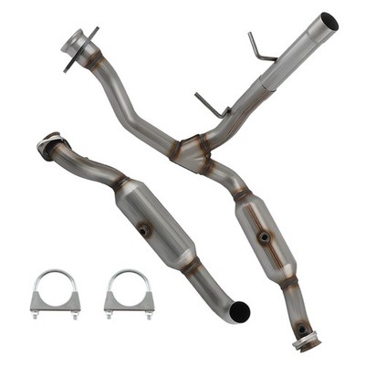 Catalytic Converters Y Pipe Left & Right Set for Ford F-150 3.5L 2011-2014 EPA