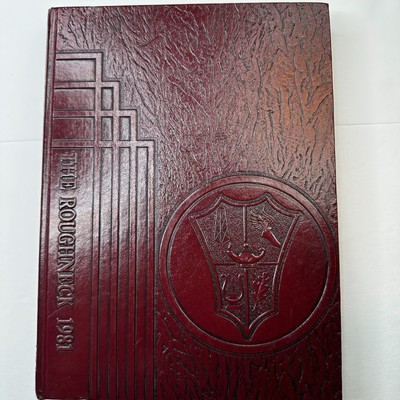 The Rough Neck 1981 Sports High Middle Elementary School Academics Yearbooks USA