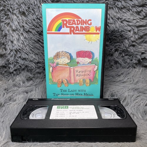 Reading Rainbow: The Lady With The Ship On Her Head VHS Tape