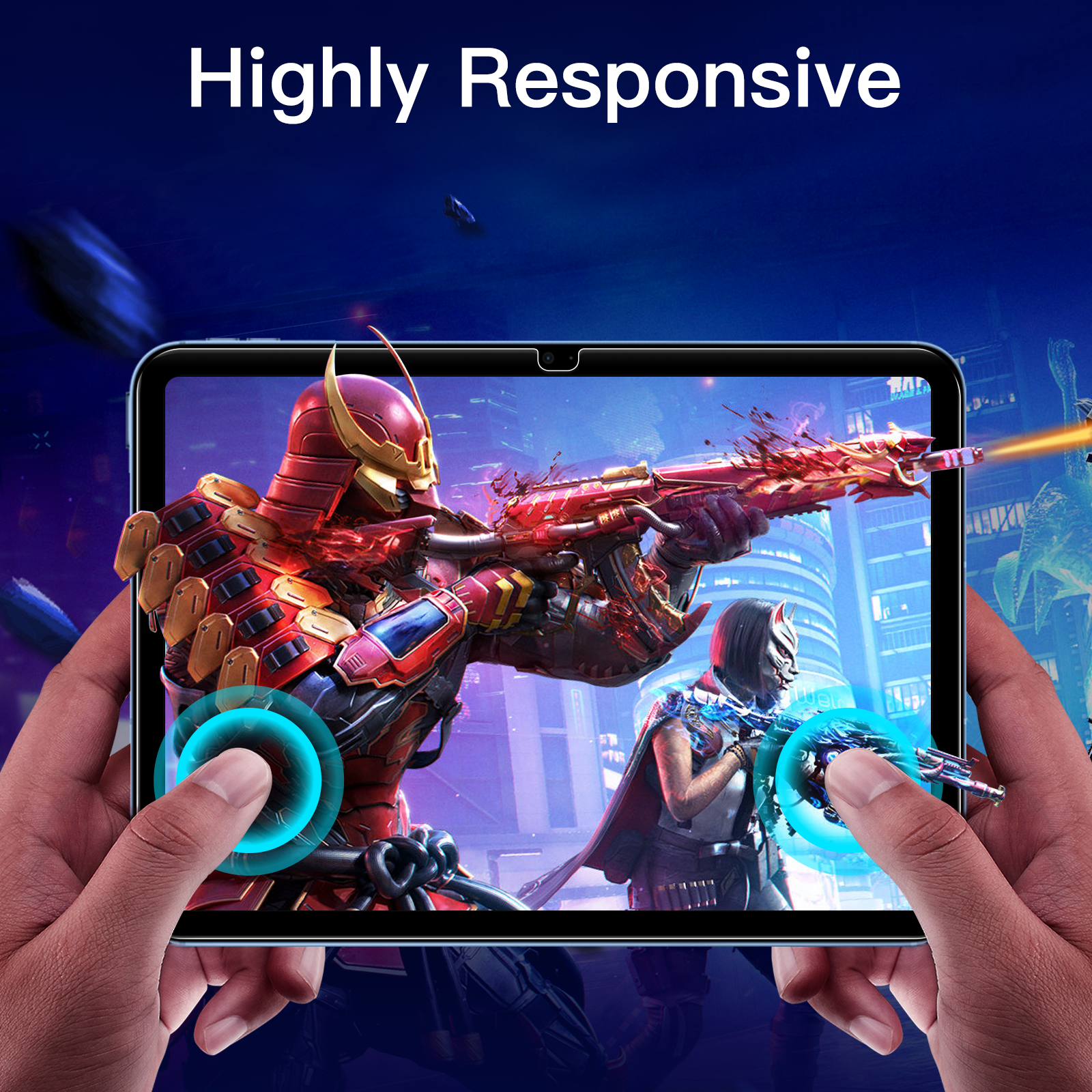 JETech Screen Protector for iPad 10 (10.9", 2022 Model, 10th Generation), 2-Pack