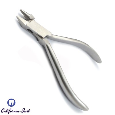 Orthodontic Bird Beak Angle Plier Wire Bending Loop Forming Dental Pliers Lab CE