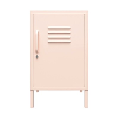 RealRooms Shadwick Metal Locker End Table, Multiple Colors