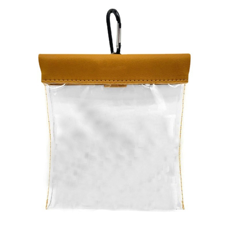 Accessories Pouch Clear Transparent Squeeze Top Pocket