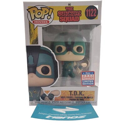 Funko DC T.D.K. Suicide Squad #1122 Exclusive Summer Con 2021 Toy Gift Pop! Pop