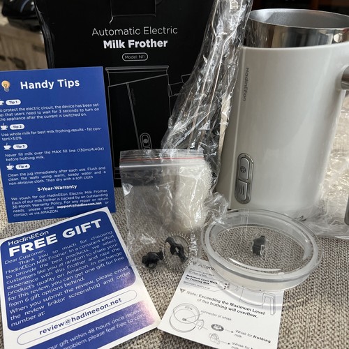 Hadineeon Milk Frother Instructions