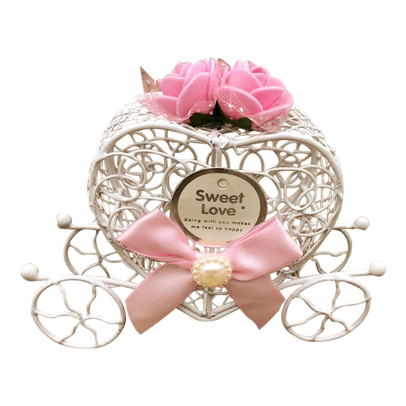Wedding Guest Gift Box Creative Heart Wedding Sugar Box Decorative Gift Boxes
