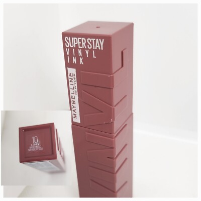 Maybelline Superstay Vinyl Ink Liquid Lipstick Color  Lippy #10