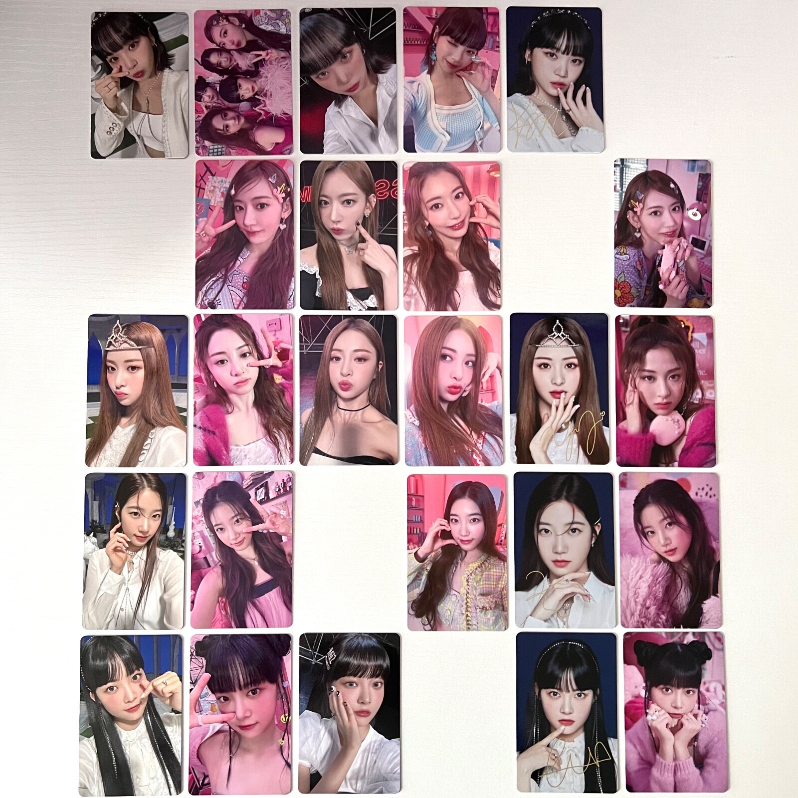 LE SSERAFIM OFFICIAL FEARLESS ALBUM SHOPEE TOU PHOTOCARD