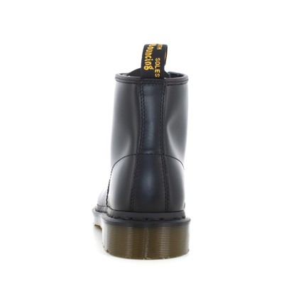 Pre-owned Dr. Martens A23us Unisex Amphibian 24255001 101 Smooth In Black