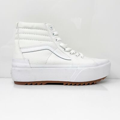 Vans Unisex Sk8 Hi Stacked 500714 Белая повседневная обувь Кроссовки Размер M 6,5 W 8