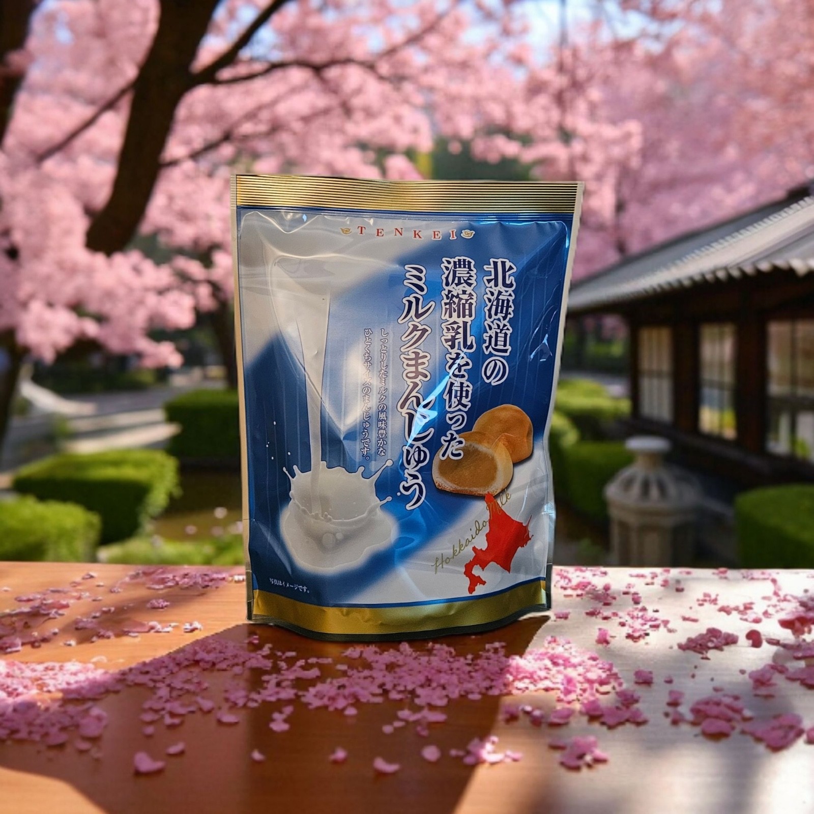 TENKEI Hokkaido Japan Evaporated Milk Manju 3.4oz (97g