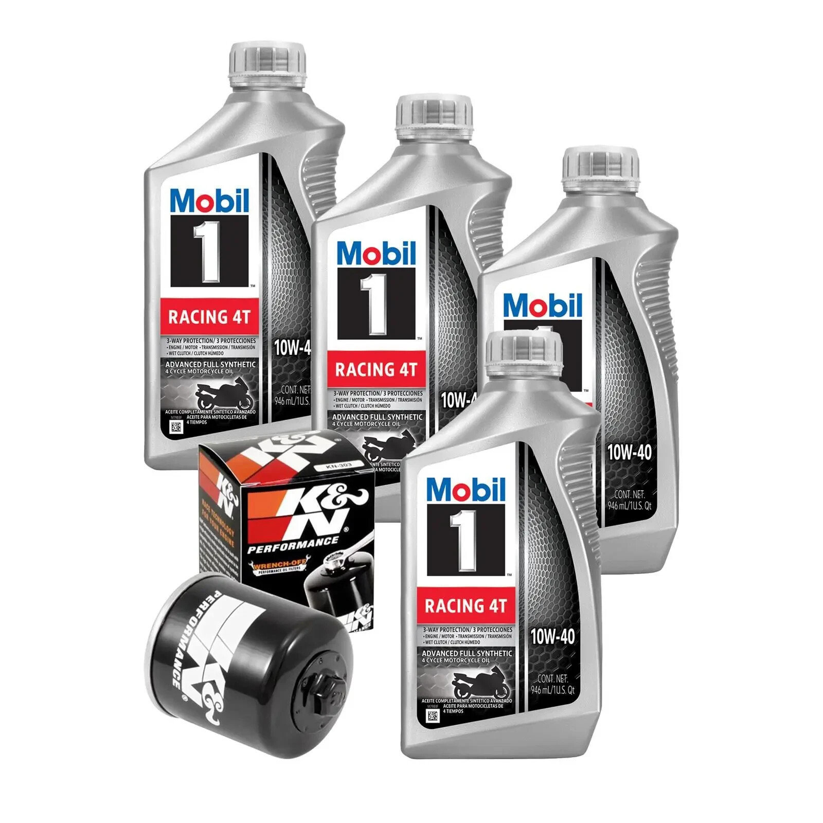 Mobil 1 Fuel Economy 10W-30 1リットル4缶セット Mobil 1 Advanced Full Synthetic Motor Oil 10W-30, 1-Quart/6