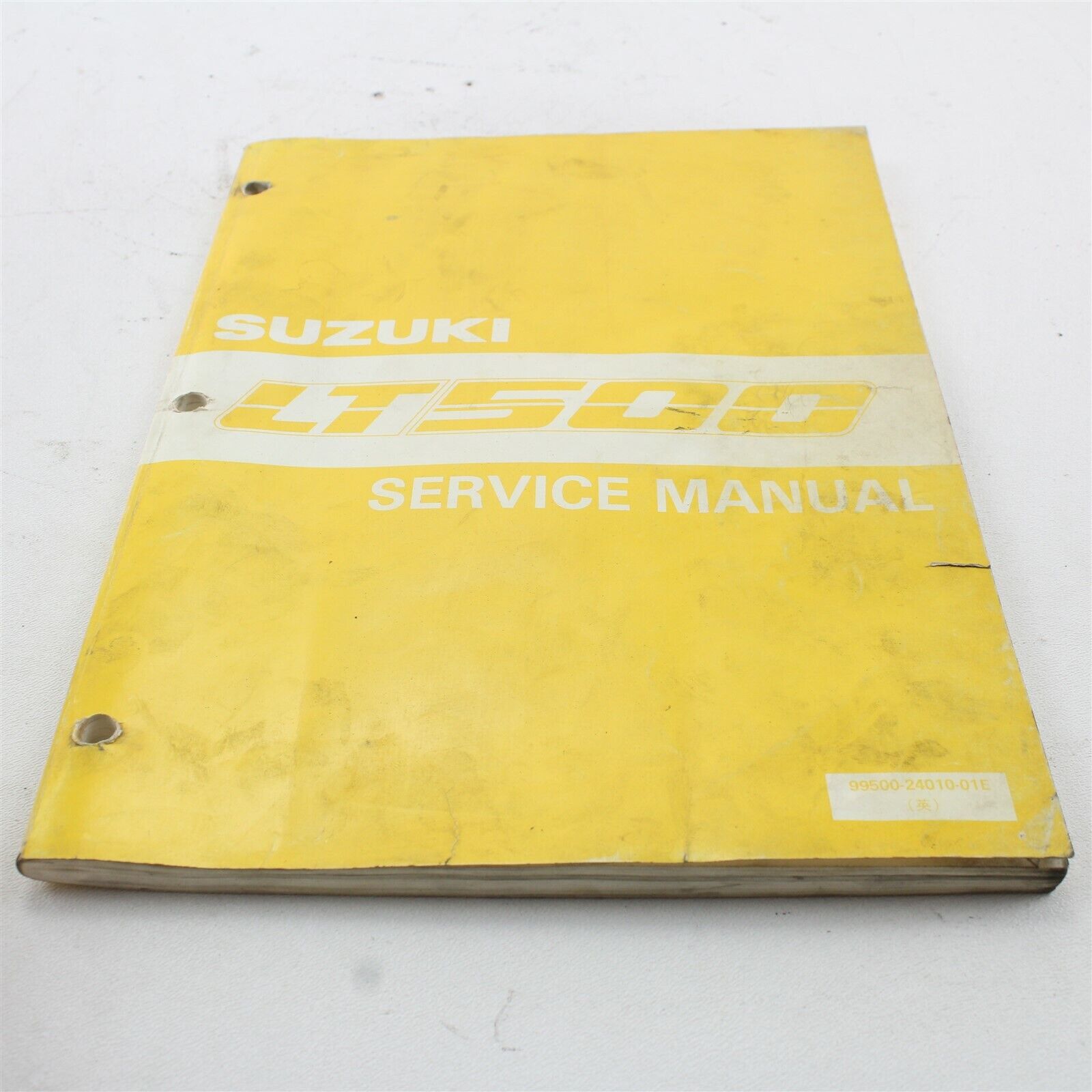 1987 Suzuki LT500 Factory Service Information Manual 99500-24010-01E | eBay