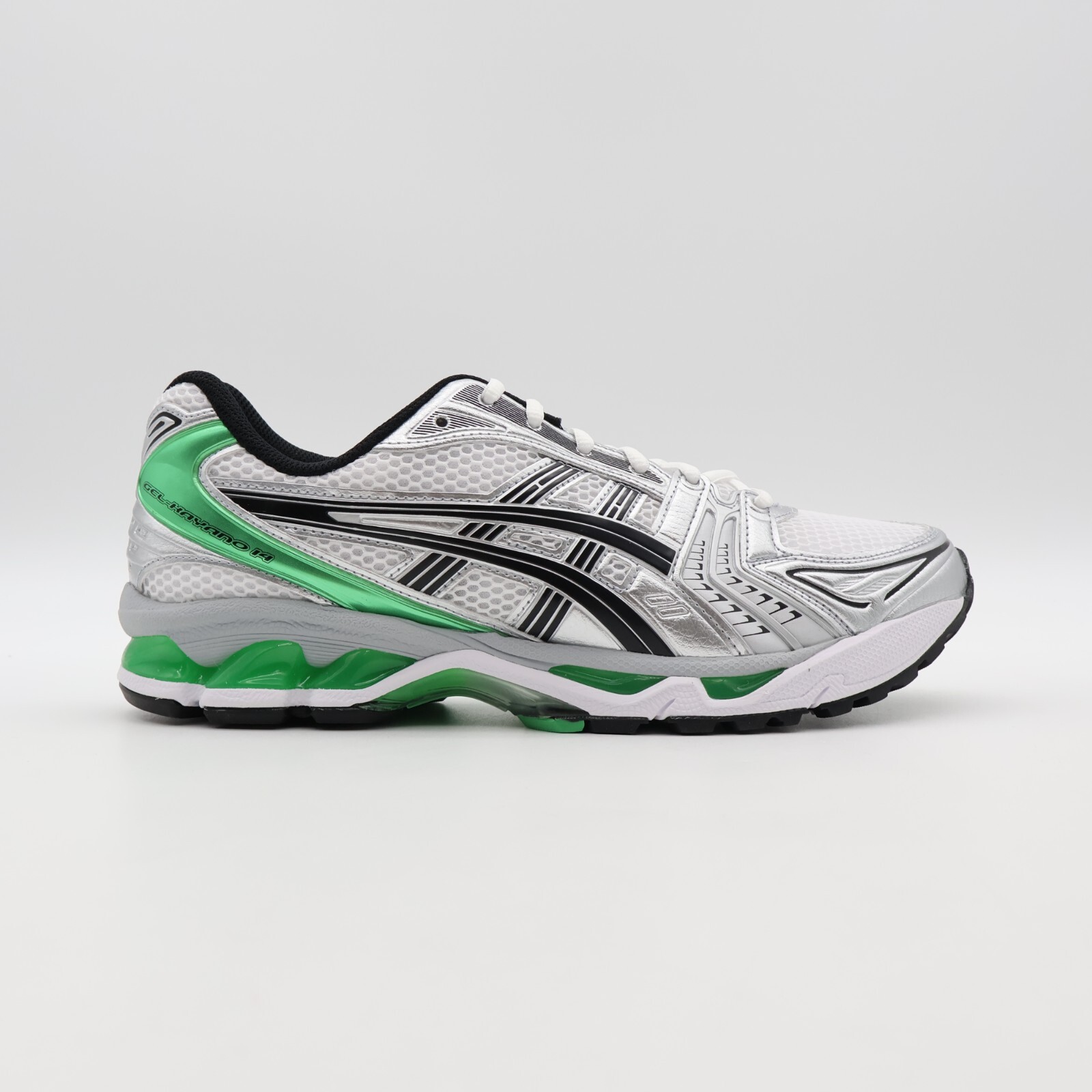 Pre-owned Asics 1201a019-110  Gel-kayano 14 White Malachite Green (men's)