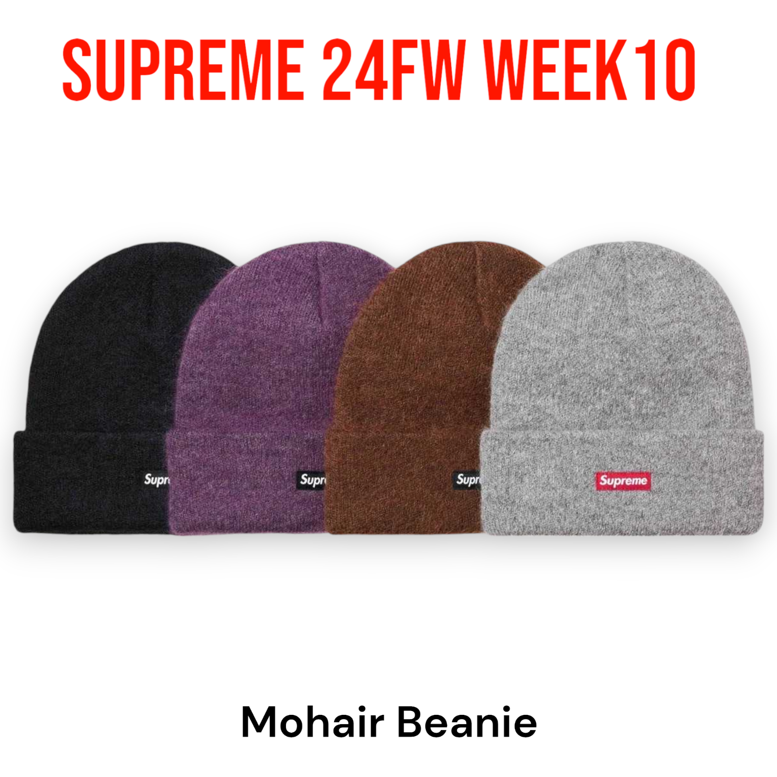 野村周平着用 supreme ビーニー（Supreme - Rubber Patch Beanie