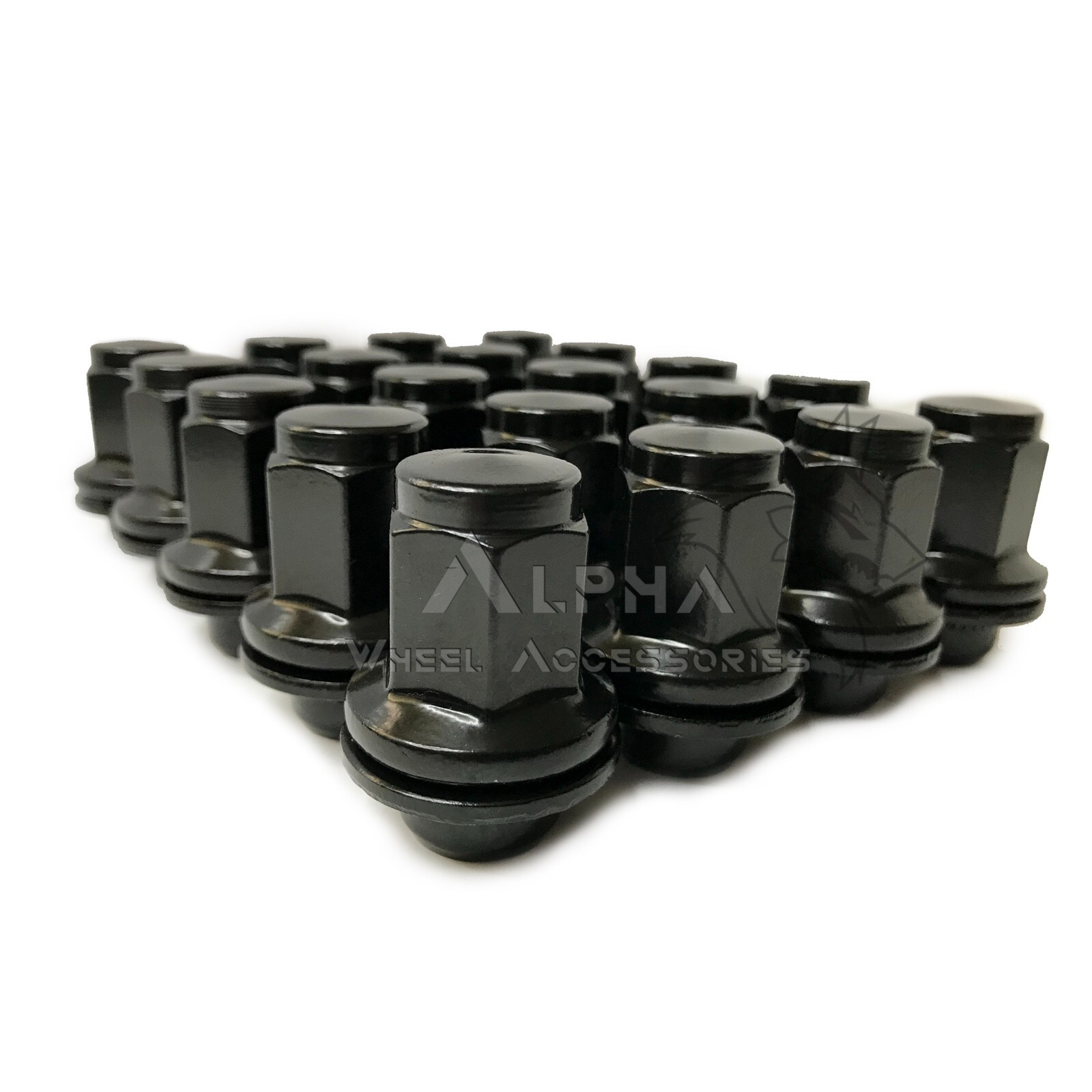 24 Black 14x1.5 OEM Factory Style Mag Lug Nuts For 2022 24 Black 14x1.5 OEM Factory Style Mag Lug Nuts For 2022