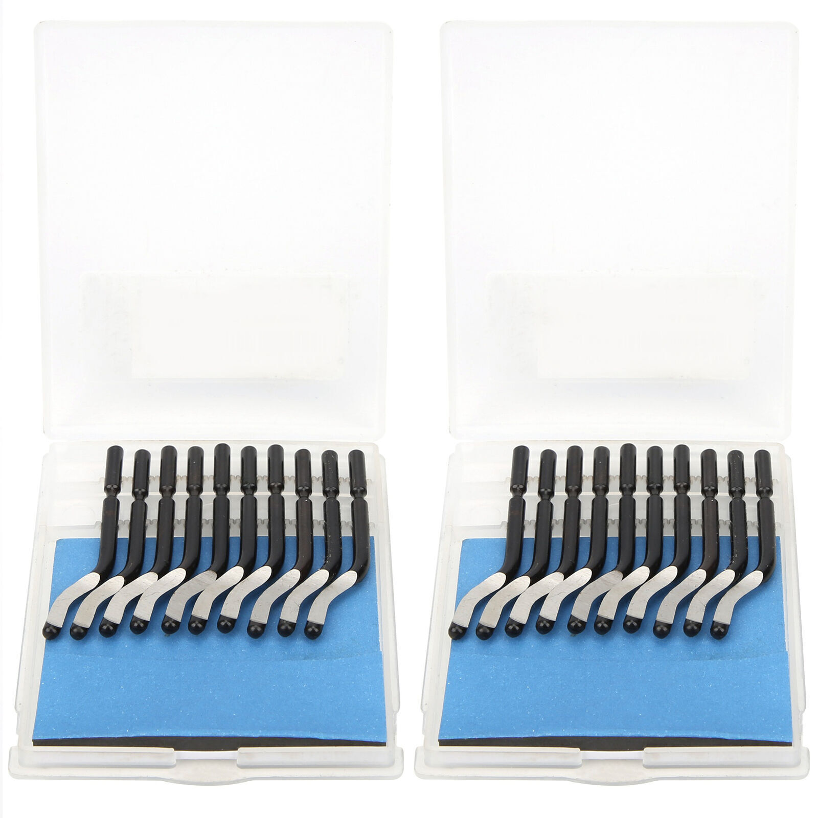 20Pcs Trimming Knife Blade Replacement Cutter Head for Scraping PVC Plastic Iron