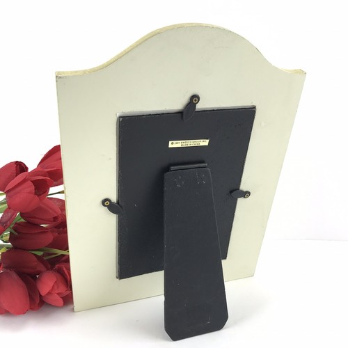 Photo Picture Frame Wood Fruits & Veggies Shabby Cottage Painted Home Decor