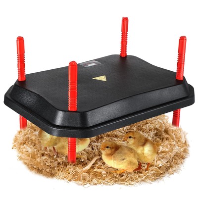 Chicken Brooder Heater Plate 22'' x 16'' 60W for 50 Chicks Adjustable Tempera...