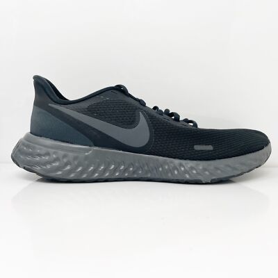 

Nike Mens Revolution 5 BQ3204-001 Черные кроссовки для бега Размер 8,5, Черный, Revolution 5