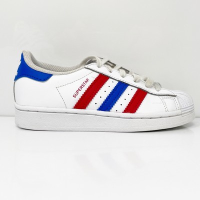 

Adidas Boys Superstar FW5850 Белая повседневная обувь Кроссовки Размер 12K, Белый, Superstar