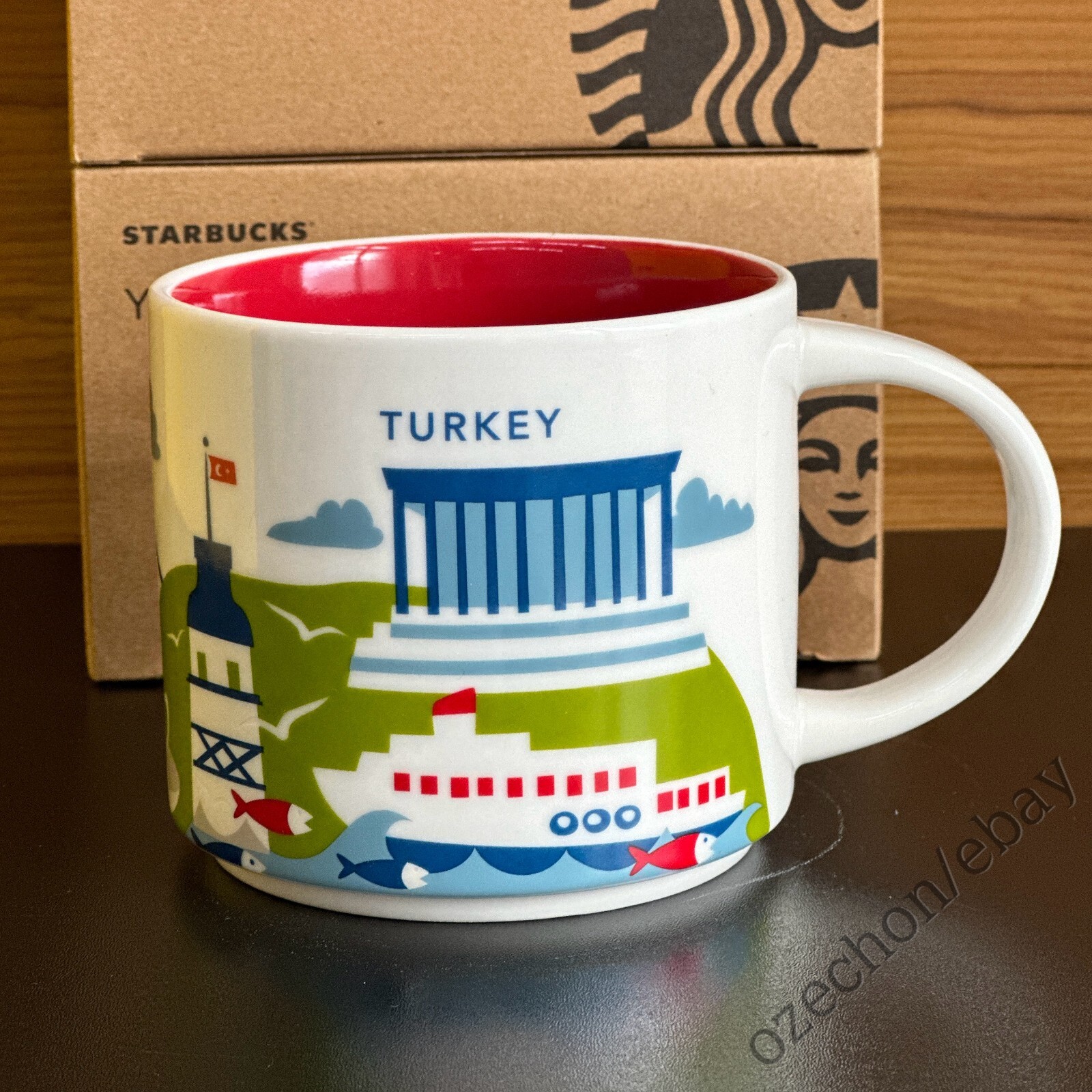 STARBUCKS City Mug YAH YOU ARE HERE TURKEY I TÜRKİYE I ISTANBUL I KAPADOKYA SKU