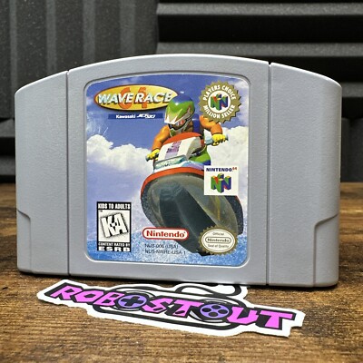 Wave Race 64 [Player's Choice] - (Nintendo 64) Game N64 -Tested & Works 