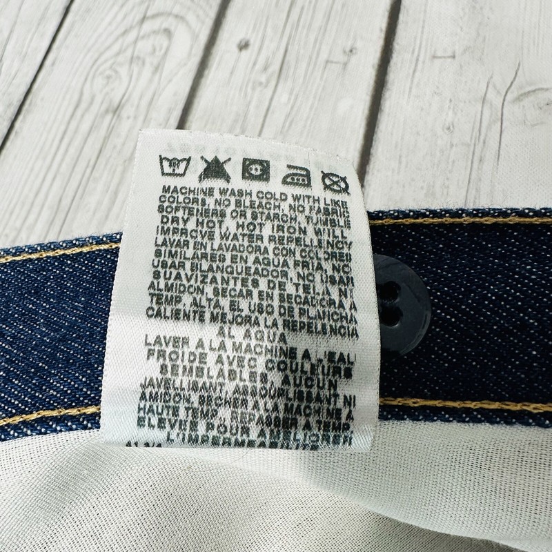 Mens Wrangler Pro Gear Upland Brush Guard Denim Blue Jeans Wrok Pants W 40 L 30