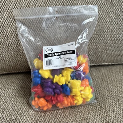 Didactic Teddy Bear Counters Qry: 96 Plastic Counters
