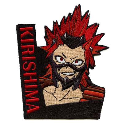 Kirishima Embroidered Iron On Patch