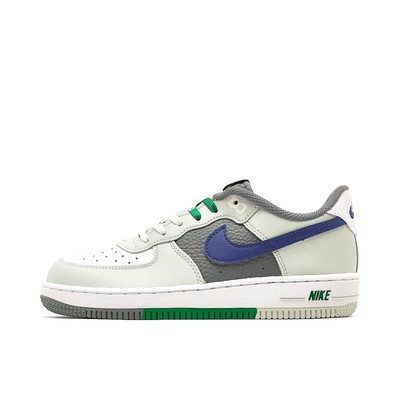 Кроссовки для маленьких детей Nike Force 1 LV8 Светло-серебристый/Темно-синий (FB9501 001)
