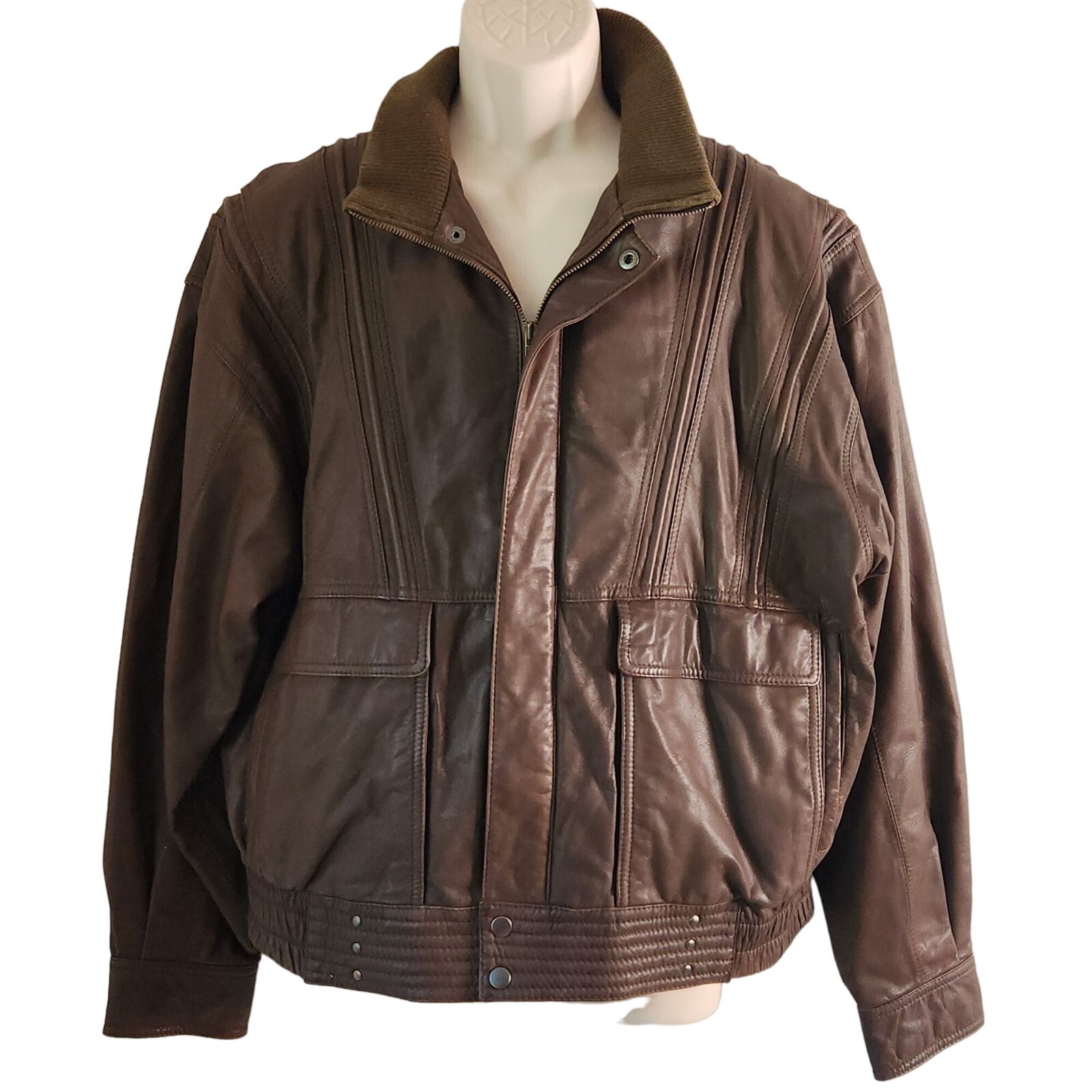 80's cellini collection flight jacket