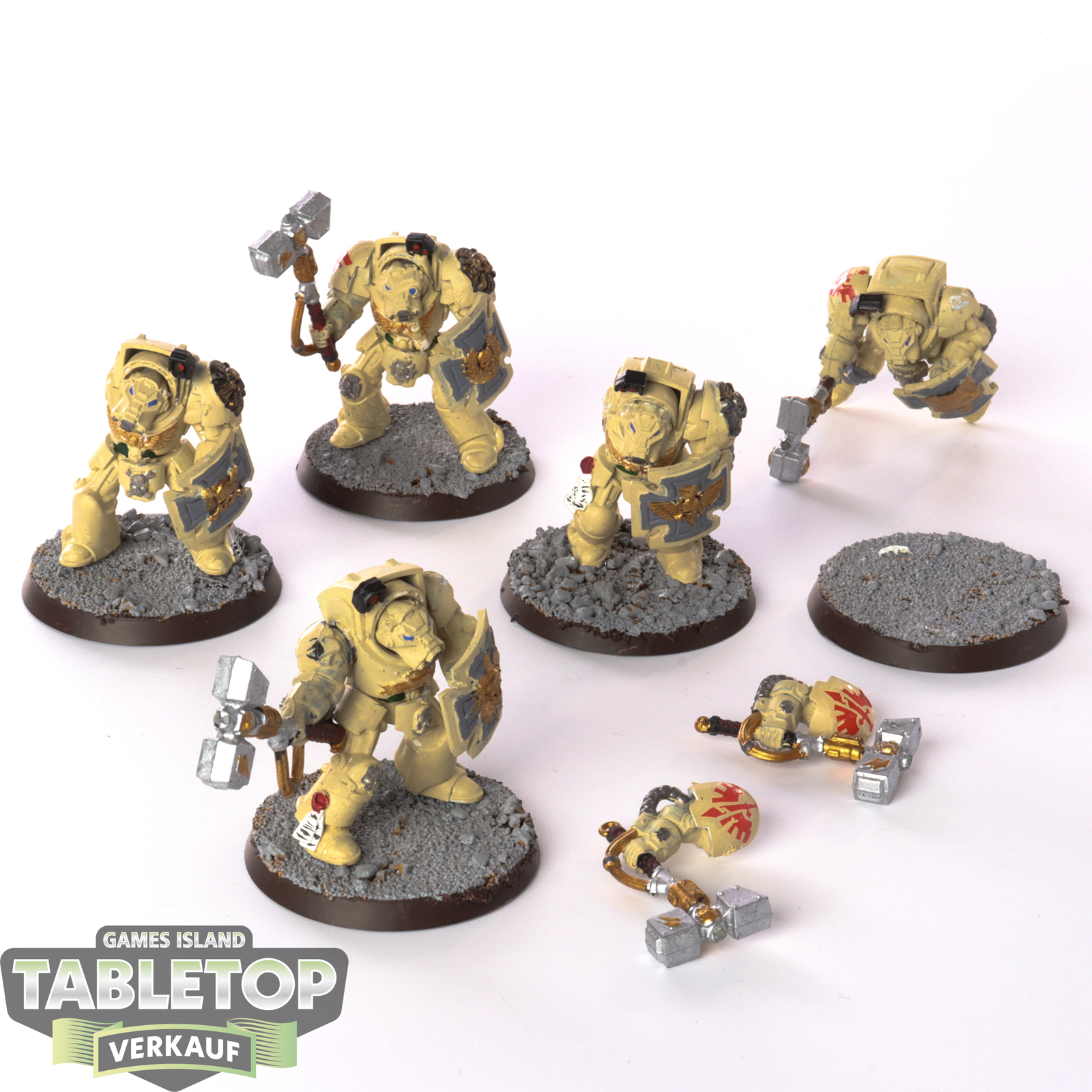 Dark Angels - 5 x Terminator Assault Squad - bemalt