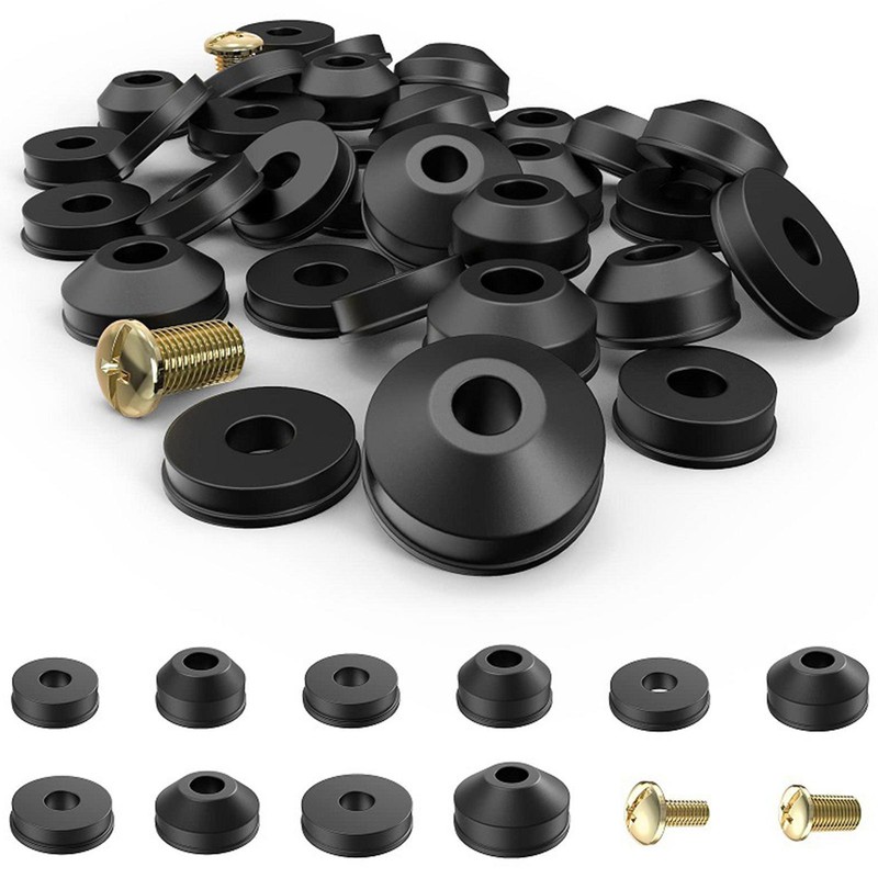 Faucet Washer Assortment Kit Hose Washers Rubber Kits for Faucets Single Handle