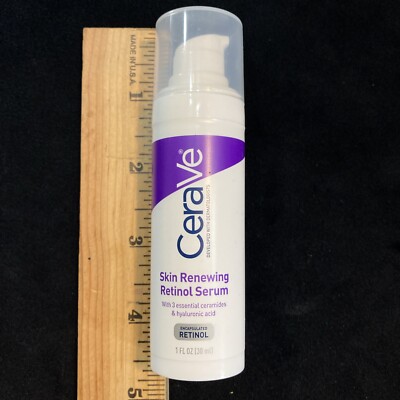 Cerave Skin Renewing Retinol Serum Encapsulated Retinol 1 Rare Travel Size