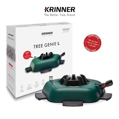 Krinner Tree Genie Large Christmas Tree Stand (New with Water Level Indicator)