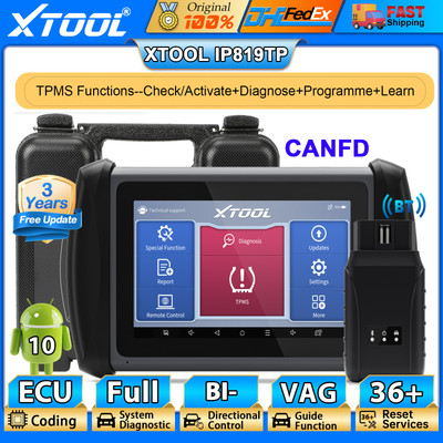 XTOOL IP819TP All System Car Diagnostic Bidirectional Scanner Full TPMS Function