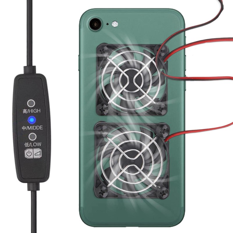 Fan Radiator With 8 Small Suction Cup