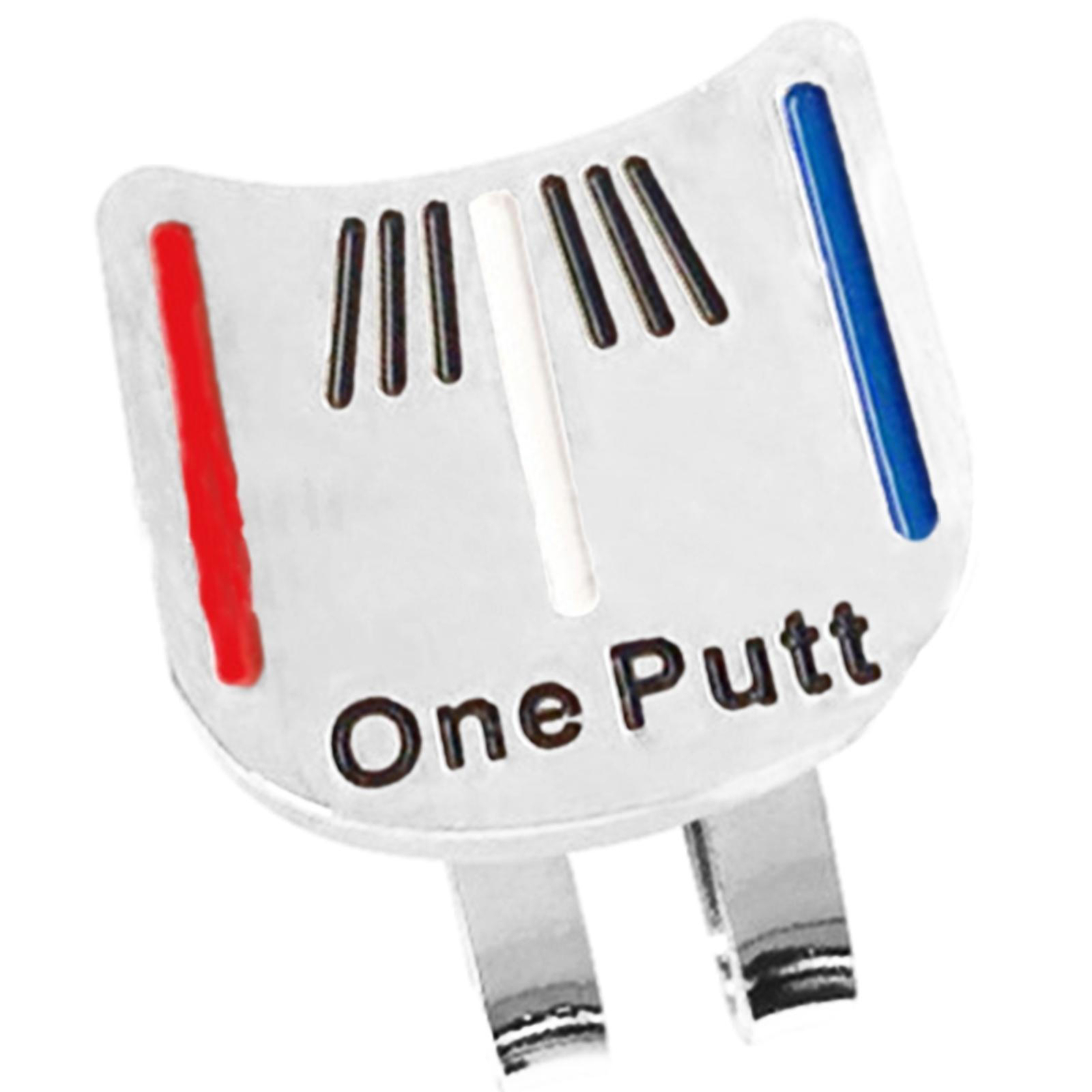 Golf Putting Alignment Aiming Tool Ball Marker Clip Magnetic Hat