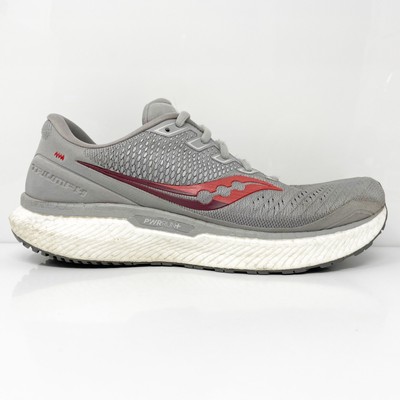 

Мужские кроссовки Saucony Triumph 18 S20596-30 серые кроссовки размер 9 Вт, Серый, Triumph 18