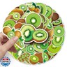 Kiwi Fruit Stickers 50 Pack Vinyl Laptop Stickers,Waterproof Travel Map Stickers for Water Bottles,-Graffiti Stickers Pack for Teens Girls Kids Adults(Kiwi (Fruit) Stickers)