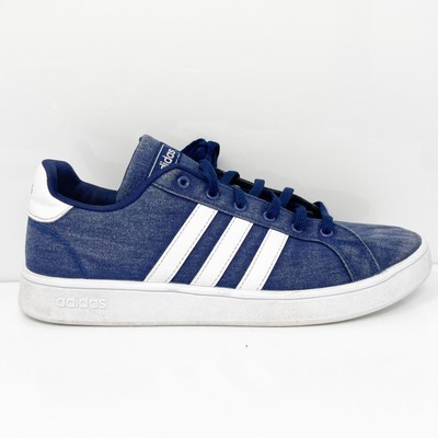 

Adidas Mens Grand Court EG1518 Синяя повседневная обувь Кроссовки Размер 6.5, Синий, Grand Court