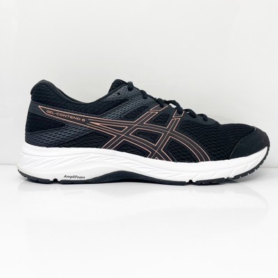 

Женские кроссовки Asics Gel Contend 6 1012A570 черные кроссовки размер 9.5, Черный, Gel Contend 6
